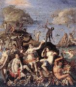 ZUCCHI, Jacopo The Coral Fishers awr oil painting